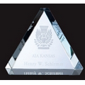 Beveled Triangle Paperweight